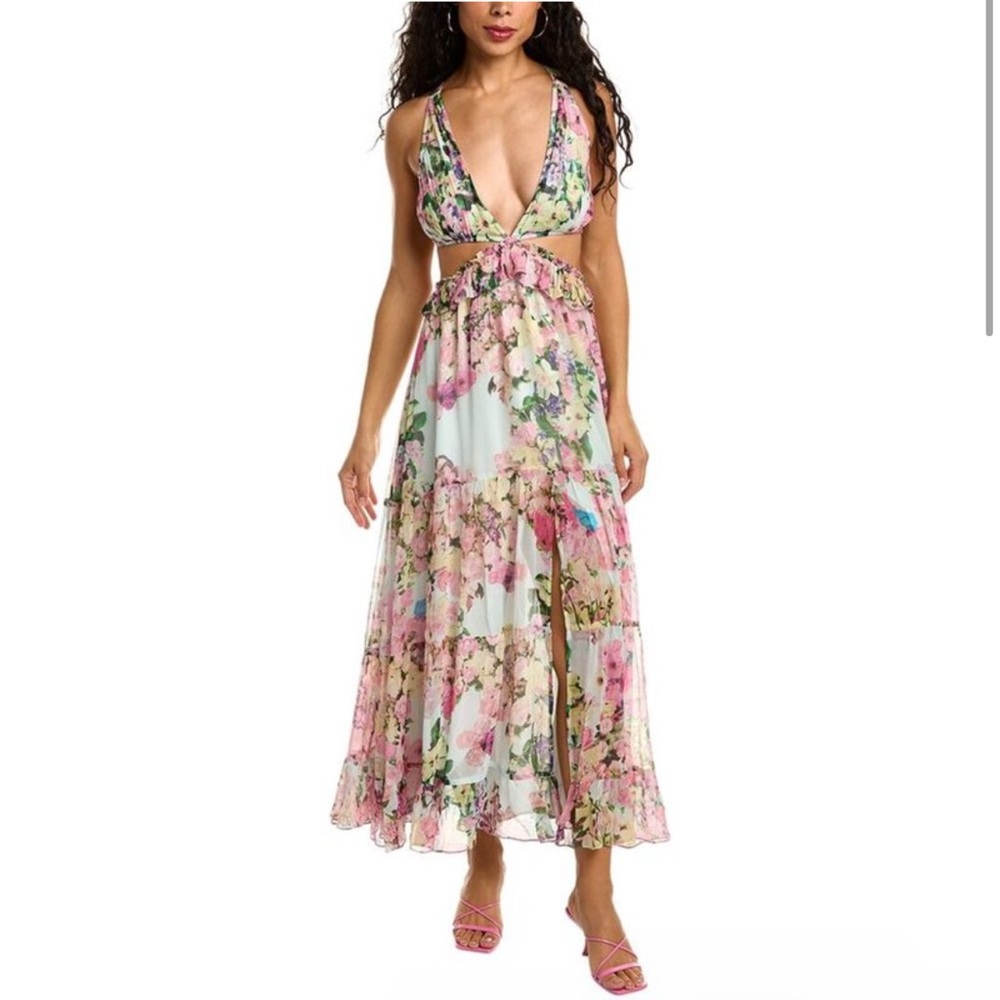 ISO Rococo Sand Mist Maxi Dress
